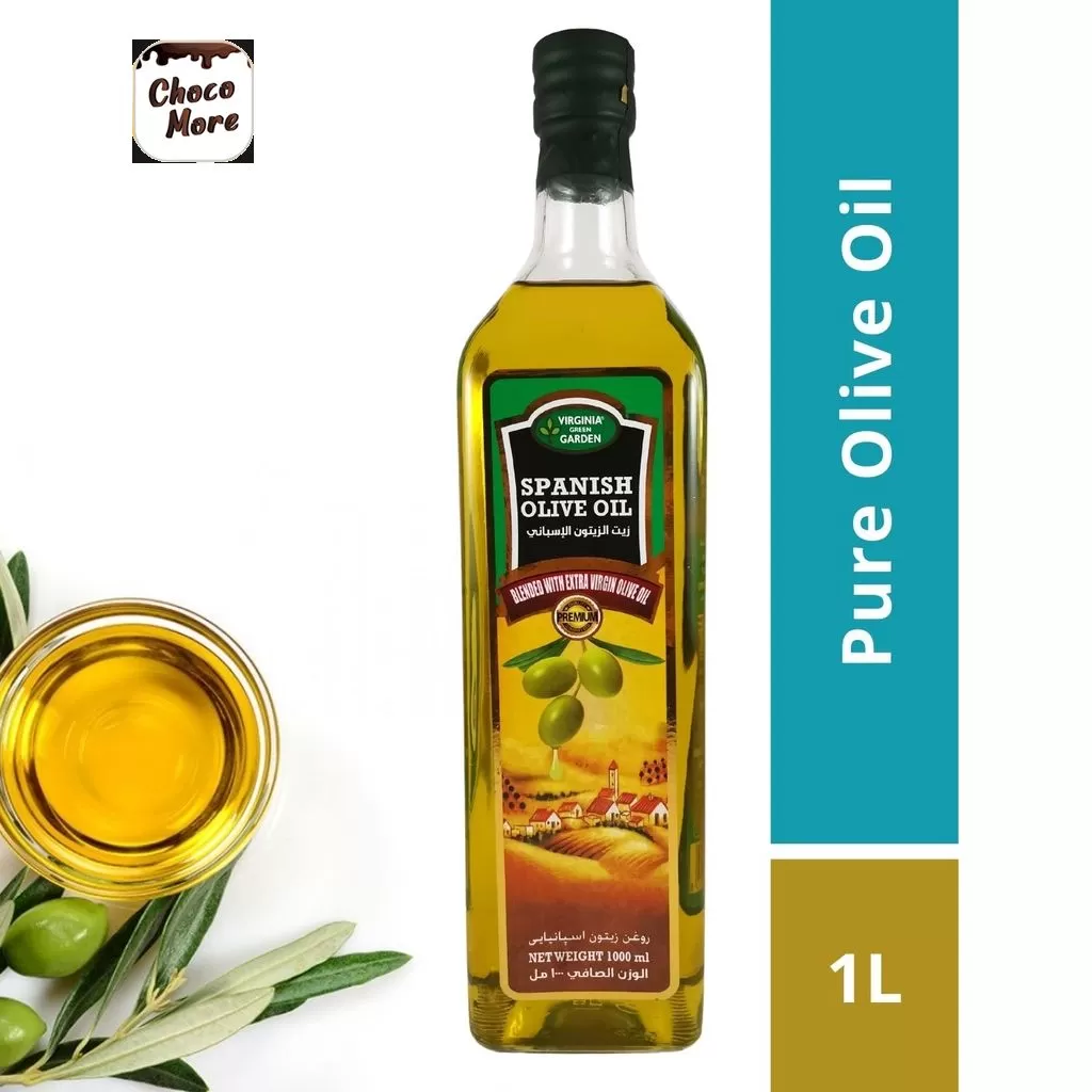 Virginia Green Garden Olive Oil Spanish