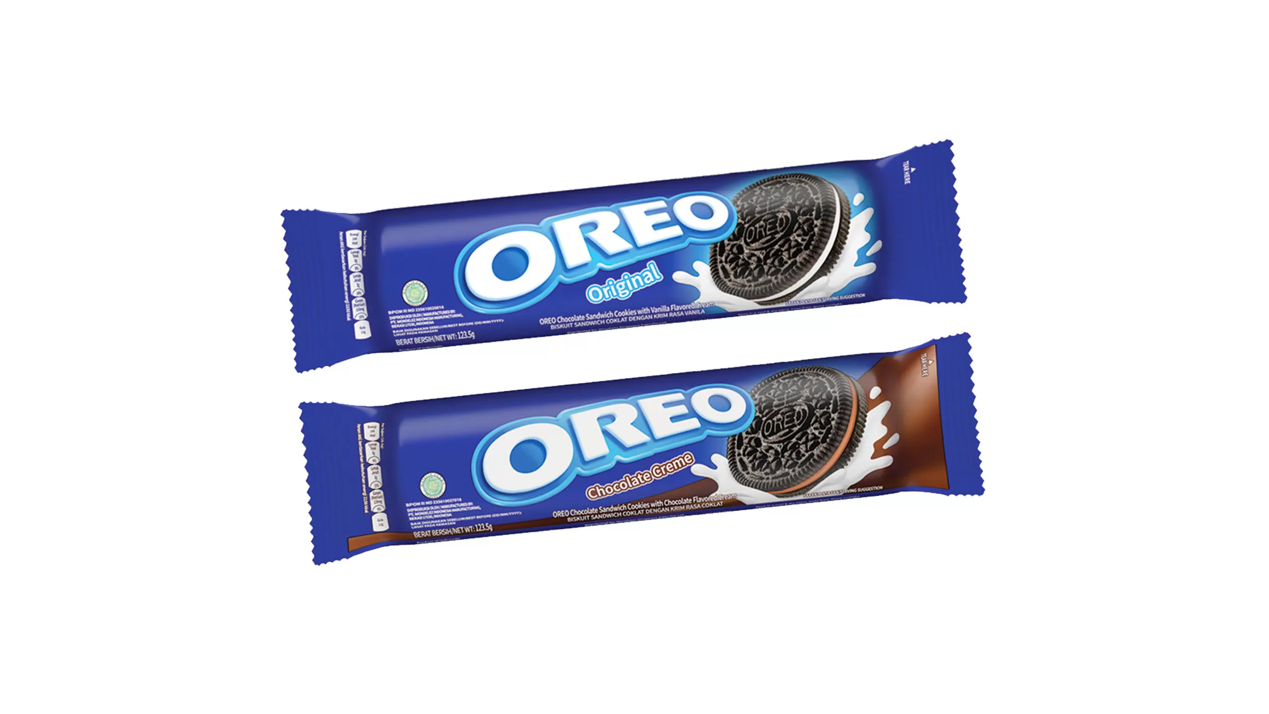 Oreo Biscuit Vanilla & Choc Cream 123.5g Combo