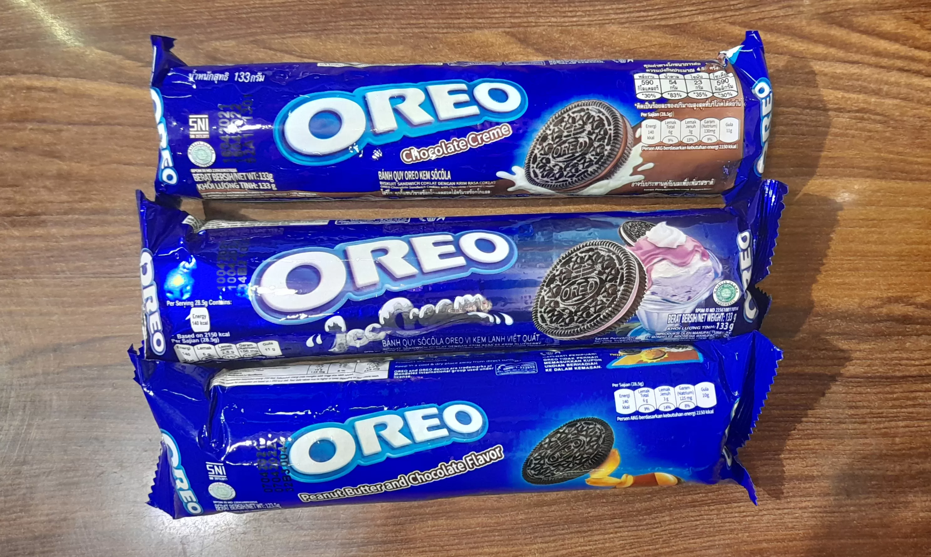 Oreo Combo Pack 3Pcs Biscuits Cookies Assorted - image 5