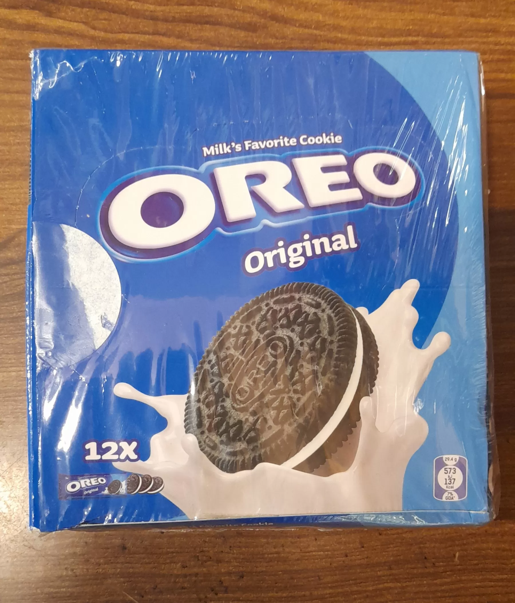 Oreo Milks Favourite Cookie 29.4g (3 Biscuits) x 12Pcs Pack - image 2