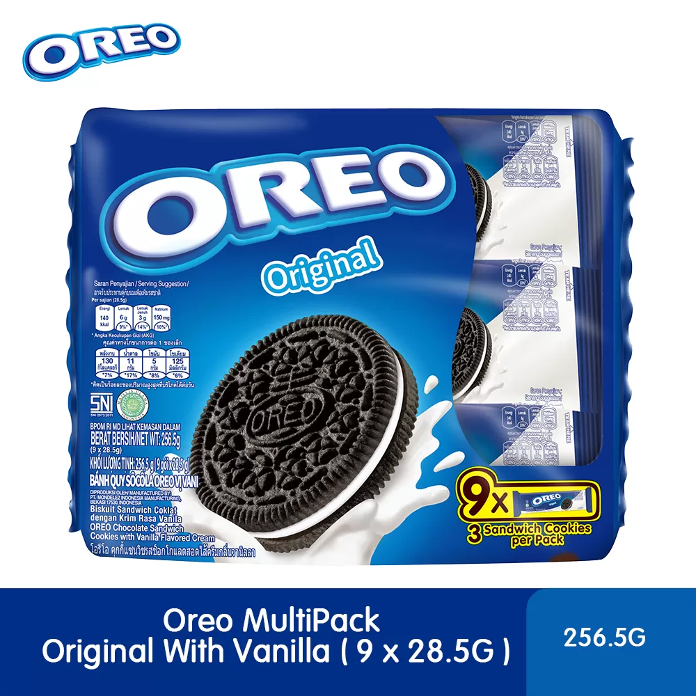Oreo Original Chocolate Sandwich Cookies Vanilla