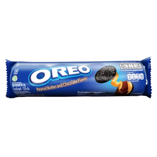 Oreo Peanut Butter & Chocolate Flavored Biscuit 123g
