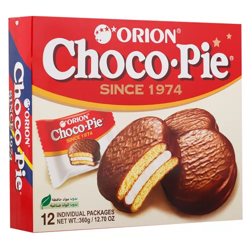 Orion Choco Pie Biscuits 360g (12pcs) Pack