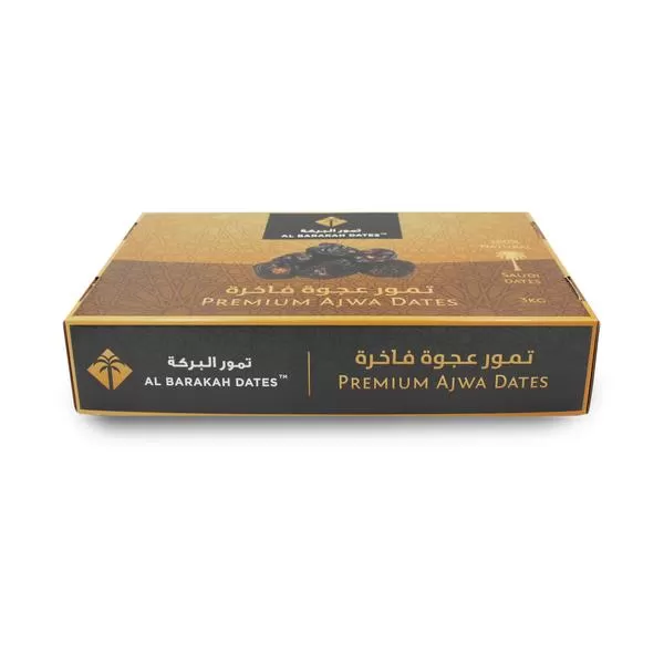 Al Barakah Ajwa Dates 3KG Large - image 5