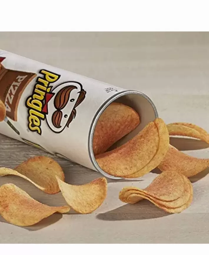 Pringles Pizza Potato Chips 158g - image 2