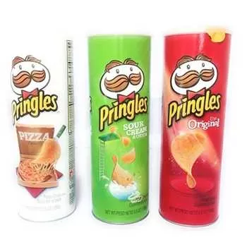 Pringles Sour Cream & Onion, Original & Pizza Chips - image 2