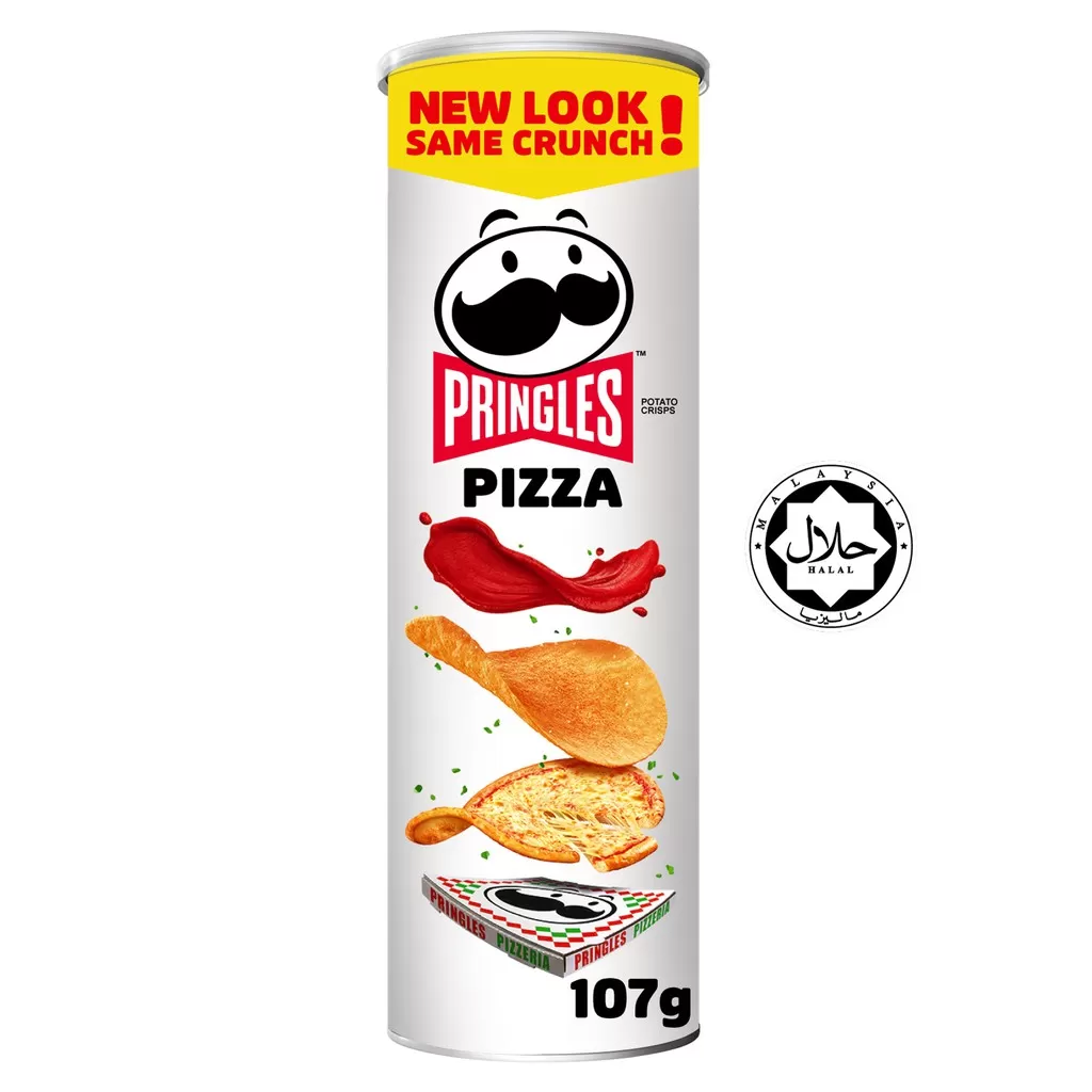 Pringles Sour Cream & Onion, Original & Pizza Chips - image 3