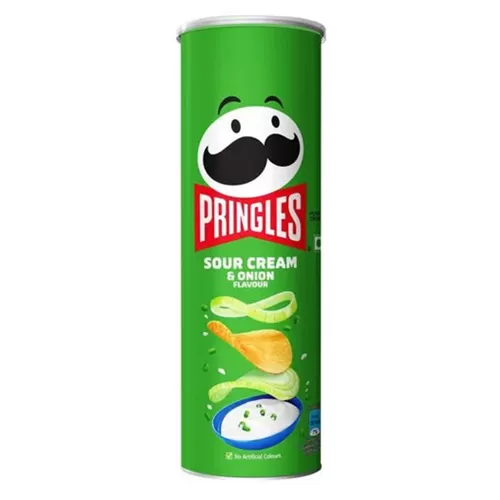 Pringles Sour Cream & Onion Chips 107g