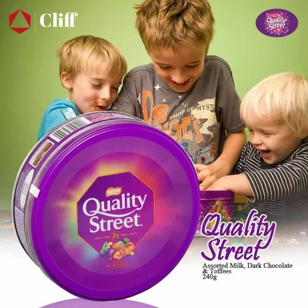Quality Street Chocolates Toffees Tin Box 240g - image 4