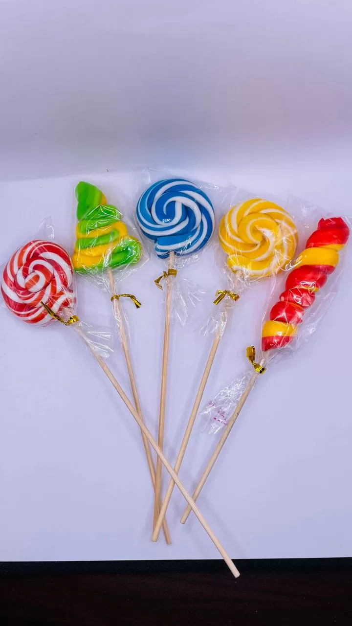 Generic Lolipop Colorful Sweet Candy x 5pcs - image 2