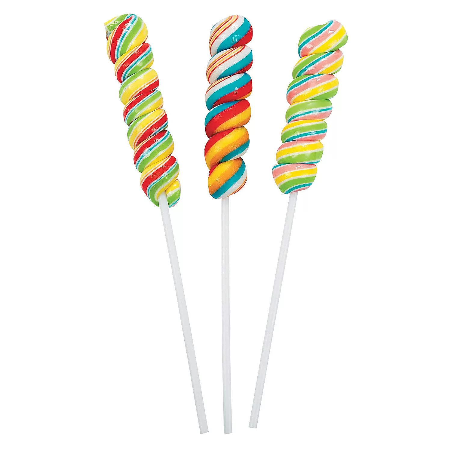 Rainbow Lollipops Colorful Pops x 5 pieces - image 2