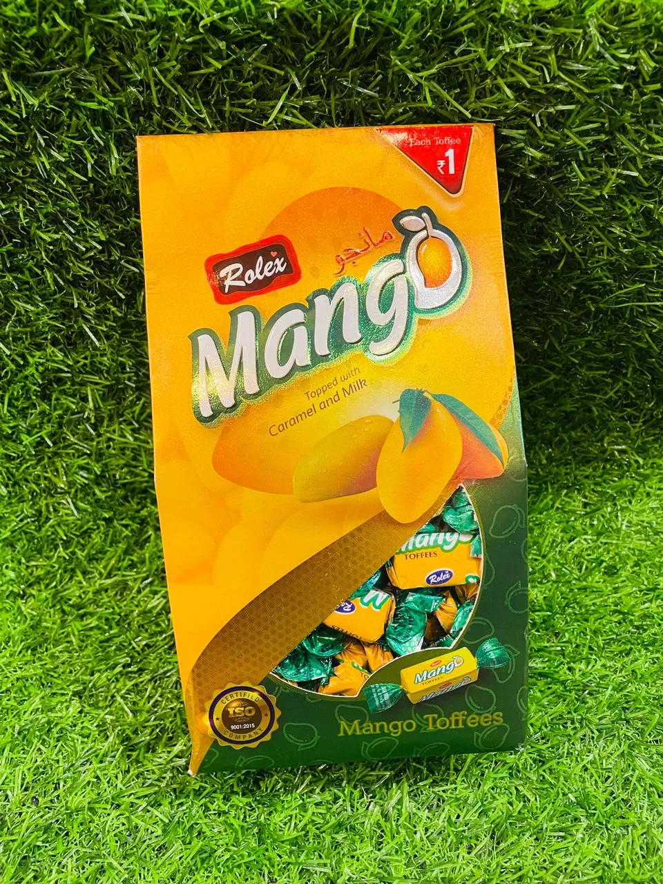 Rolex MangoTopped With Milk And Caramel Toffee Candy
