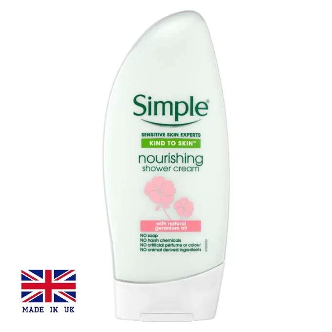 Simple Kind to Skin Nourishing Shower Cream 250ml - image 2