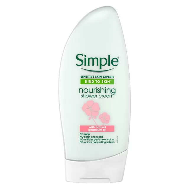 Simple Kind to Skin Nourishing Shower Cream 250ml - image 3