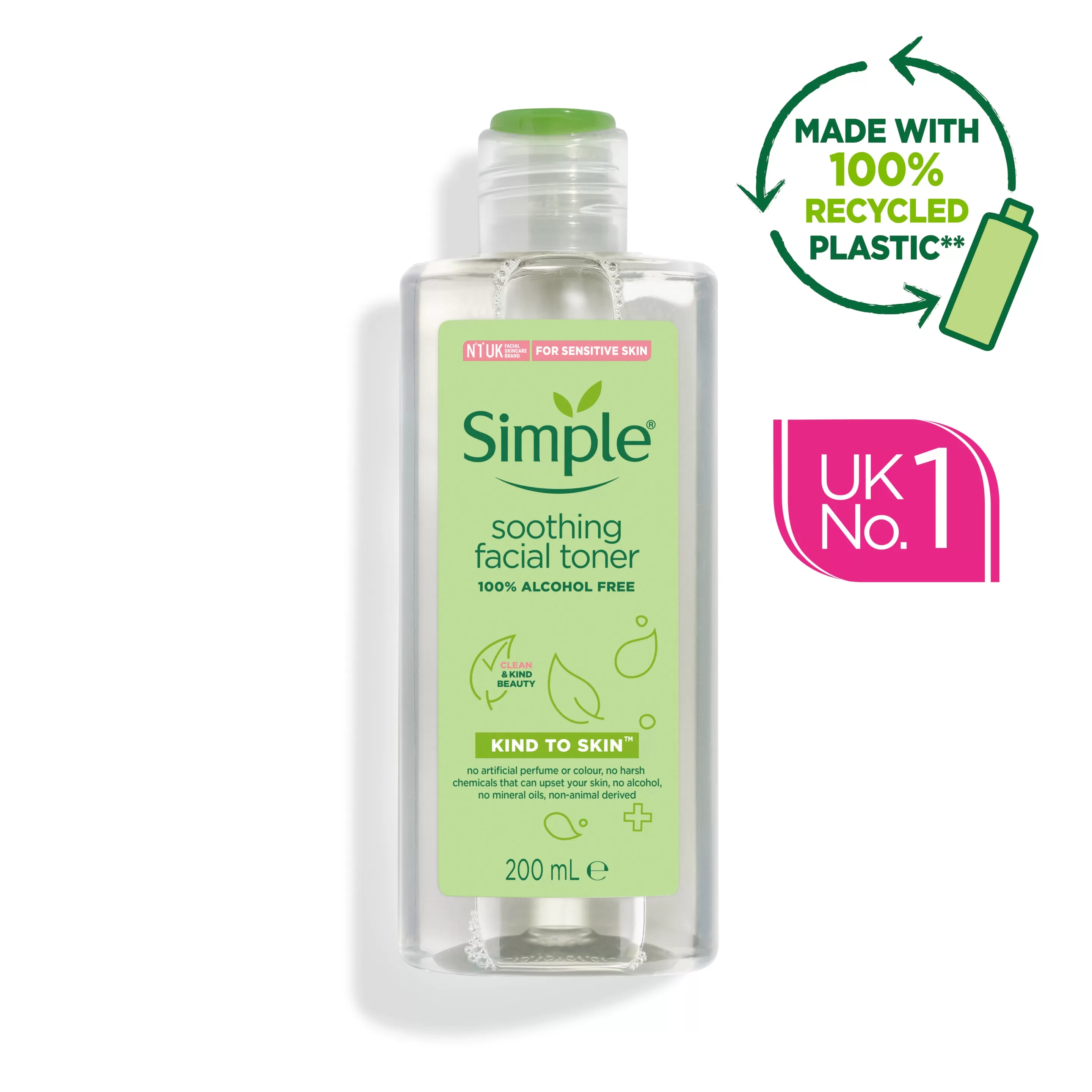 SIMPLE Kind to Skin Soothing Toner 200ml - image 2