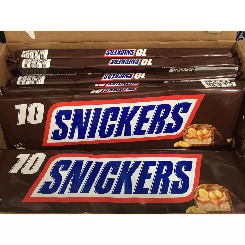 Snickers 50g x10Pcs Pack 500g