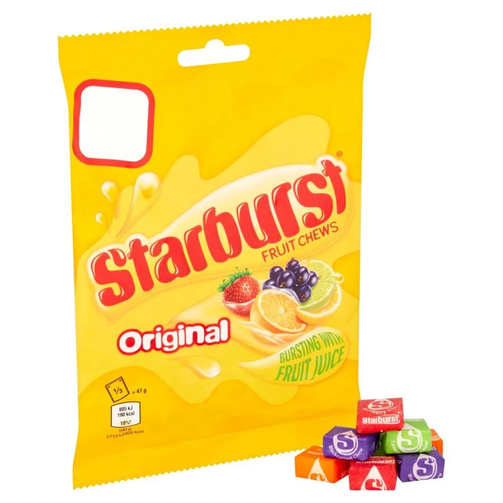 Starburst Original Fruit Chews 141g UK - image 2
