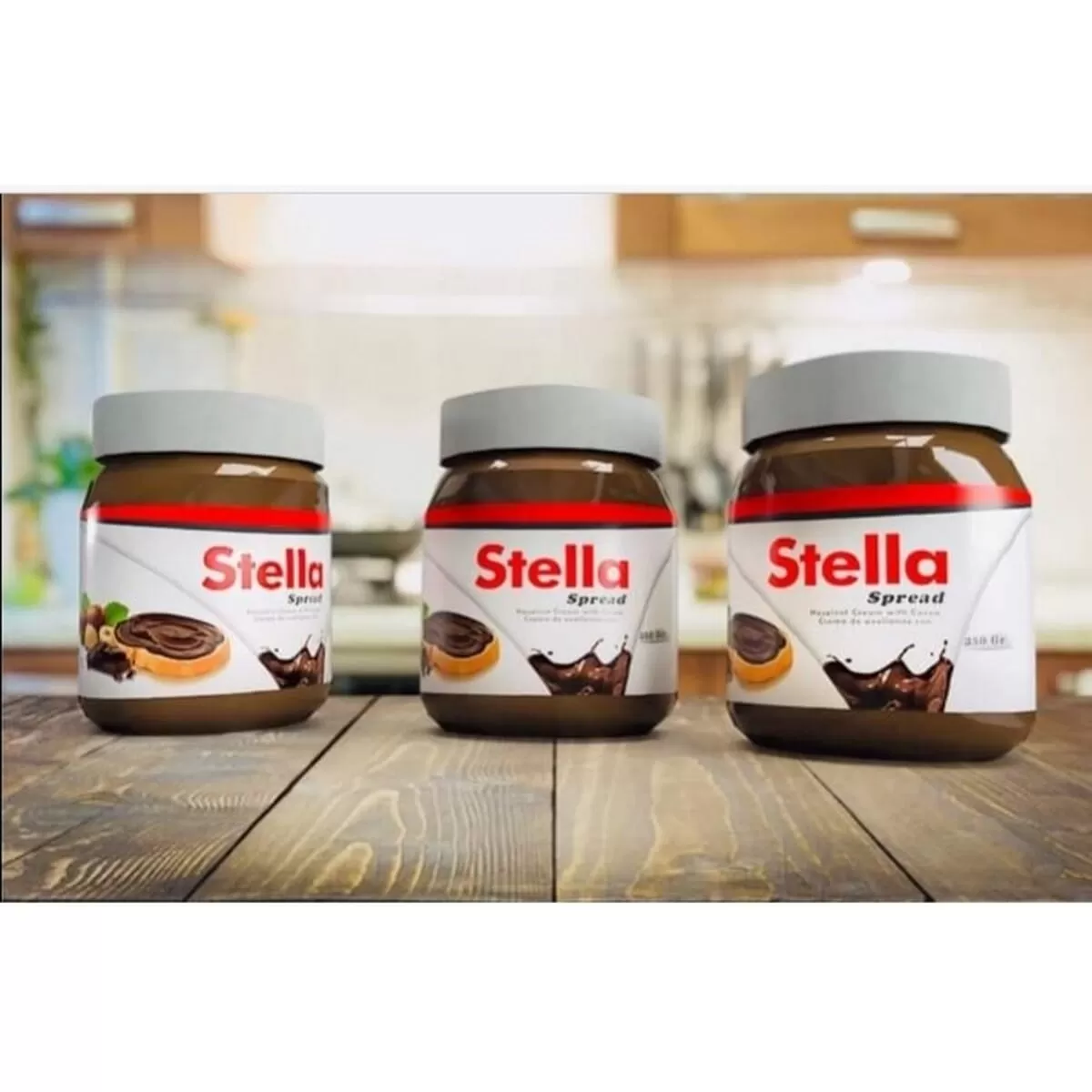 Stella Hazelnut Spread With Cocoa 350g