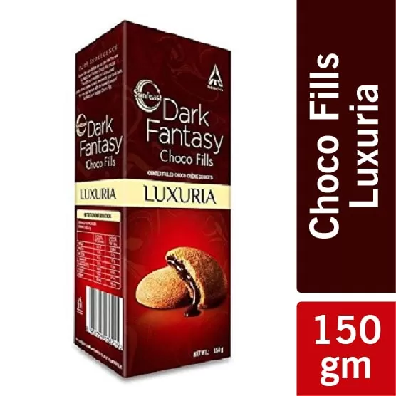 Sunfeast Dark Fantasy Luxuria Choco Fills Cookies 150g