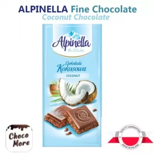 Alpinella Fine Coconut Chocolate 100g