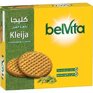 Belvita Kleija Cardamom Flavour Biscuit Less Sugar 56g