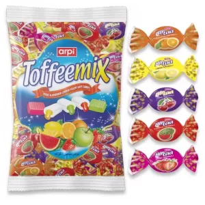 Birtad Soft Chew Candy Fruit Syrup 100Pcs Mix Bag