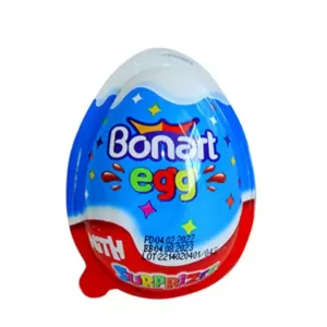 Bonart Chocolate Egg With Toy for Boys 25 gm