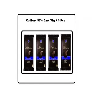 Cadbury Bournville 50% Dark Chocolate 31gm x 4Pcs Combo Pack