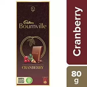 Cadbury Bournville Cranberry Dark Chocolate, 80g