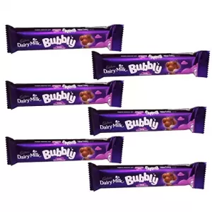 Cadbury Dairy Milk Bubbly Milk Chocolate 6 X 28g