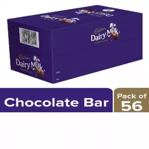 Cadbury Dairy Milk Chocolate Bar 56-Pack 739.2g
