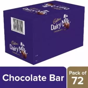 Cadbury Dairy Milk Chocolate Bar 72-Count 6.6g