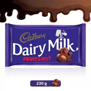 Cadbury Dairy Milk Fruit & Nut 230g
