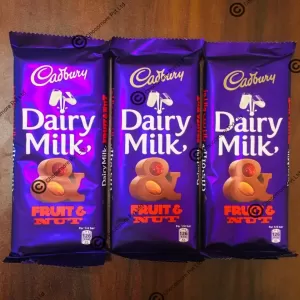 Cadbury Dairy Milk Fruit & Nut 90g x 3Pcs Egypt