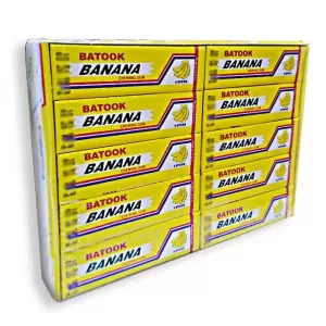 Batook Chewing Gum Banana 20Pcs Pack