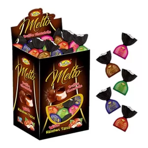 Melto Truffle Chocolate Toffees 100Pcs Pack