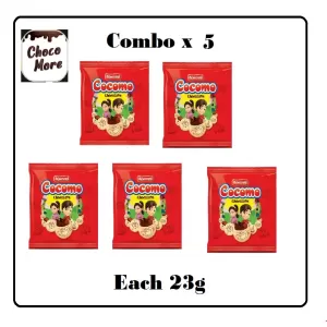Cocomo Biscuit Filled With Chocolate 23g x 5pcs Combo Pack