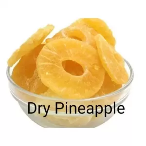 Generic Dried Pineapple Fruit Rings 1kg