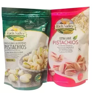 Rich Valley Extra Large Pistachios Dry Roasted With Sea Salt