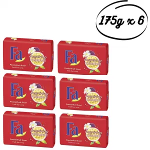 Fa Inspiring Passionfruit Soap 175g x 6Pcs