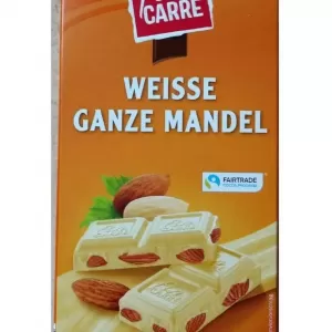 Fin Carre White Chocolate with Whole Almonds 200g