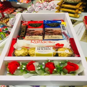 Food Library Flower Bed Chocolate Gift Box