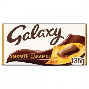 Galaxy Smooth Caramel Chocolate Bar, 135g