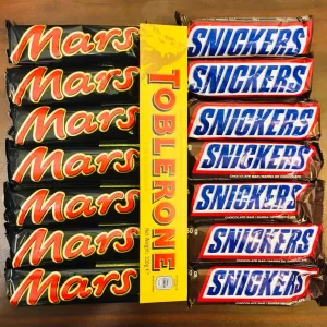 Snickers Mars Toblerone Gift Chocolate Combo x 15 Pcs