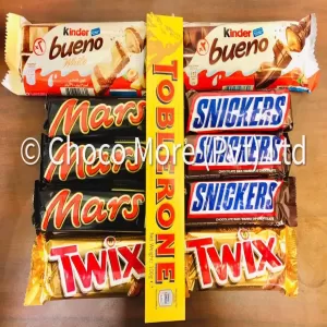 Snickers Mars Toblerone Twix Kinder Chocolate Collection