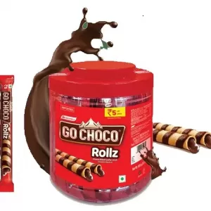 Go Choco Rollz Crunchy Silky Chocolate Roll