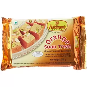 Haldirams Soan Papdi Orange Sweet