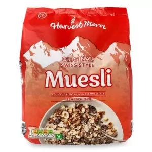 Harvest Morn Original Swiss Muesli 1.3kg Whole Grain