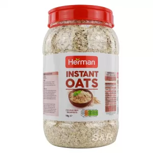 Herman Instant Oats 1Kg Healthier Breakfast