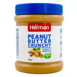 Herman Peanut Butter Crunchy Cholesterol Free